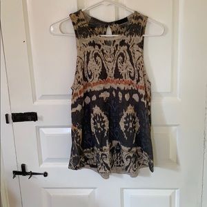 Patterned tank top
